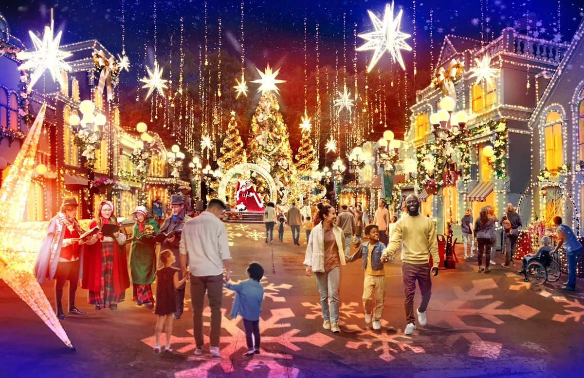 Holiday in the Park — Six Flags Over Georgia — official source image