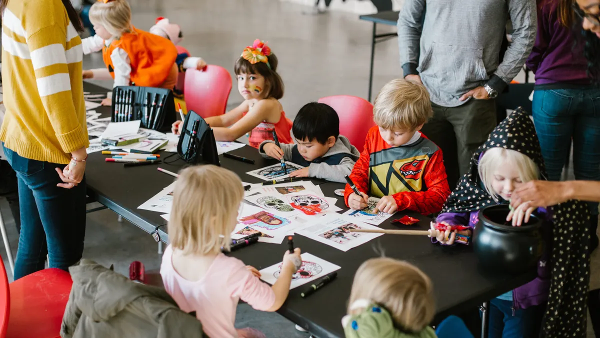 Trick-or-Treat Bag Decorating at CAM — official source image