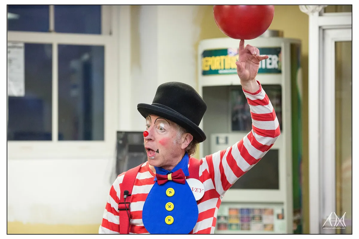 Davey the Clown Show — Roslindale Library — official source image