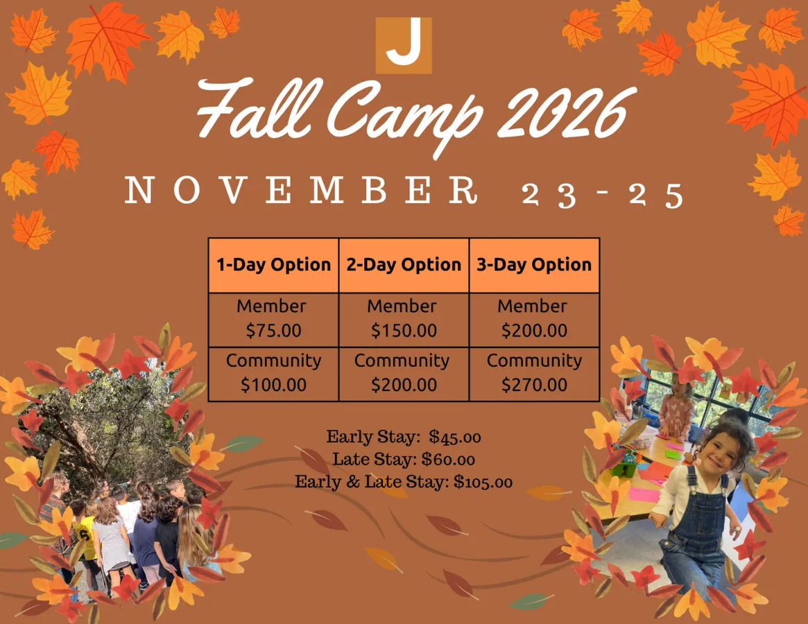 Barshop JCC Fall Camp (Thanksgiving Break) — official source image
