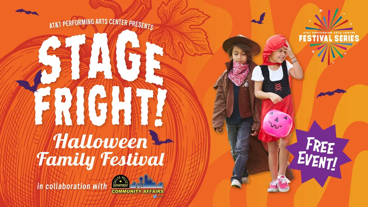 Stage Fright: Halloween Family Festival 2026 — official source image