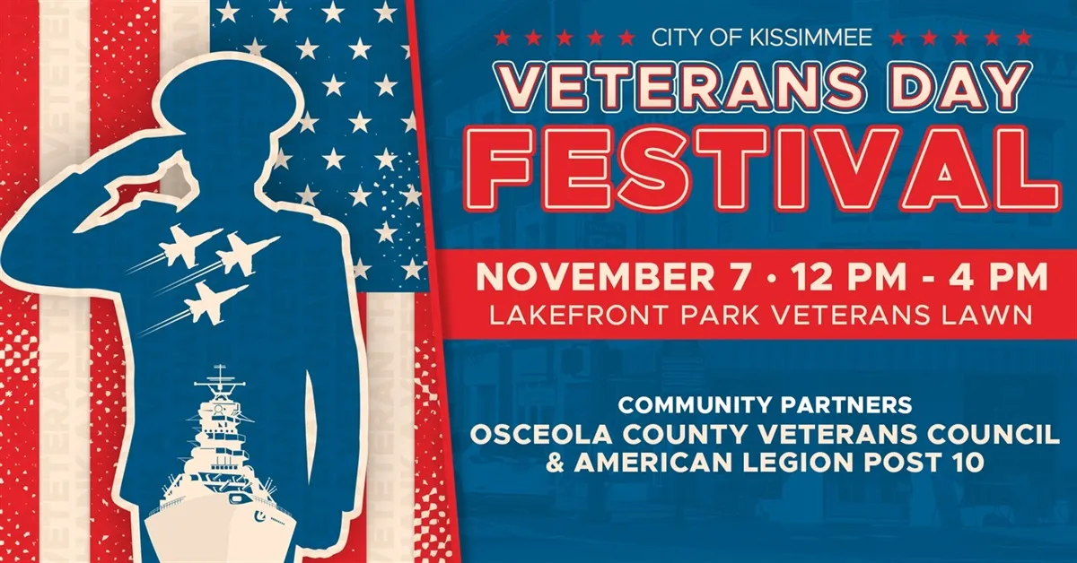 Kissimmee Veterans Day Festival — official source image