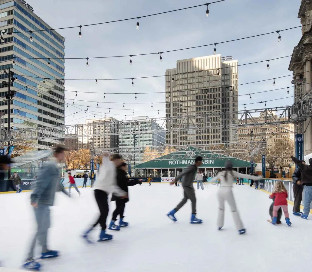 Sled Skating at Rothman Orthopaedics Ice Rink — program image