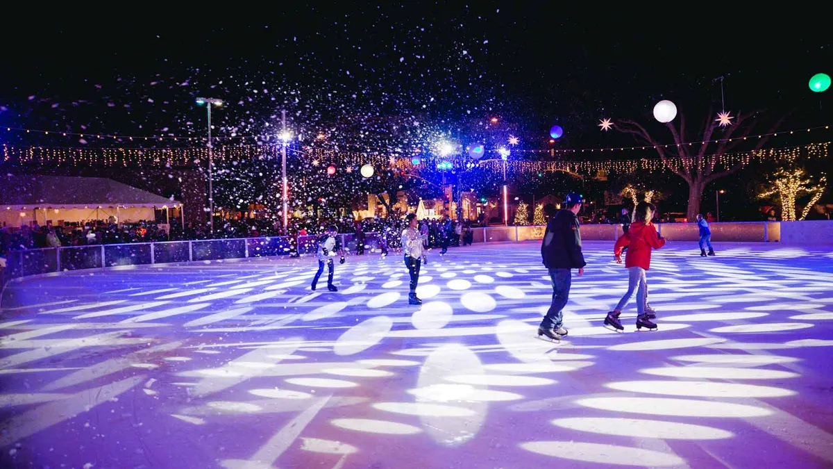 Ice at Santa Monica (holiday ice rink) — official source image