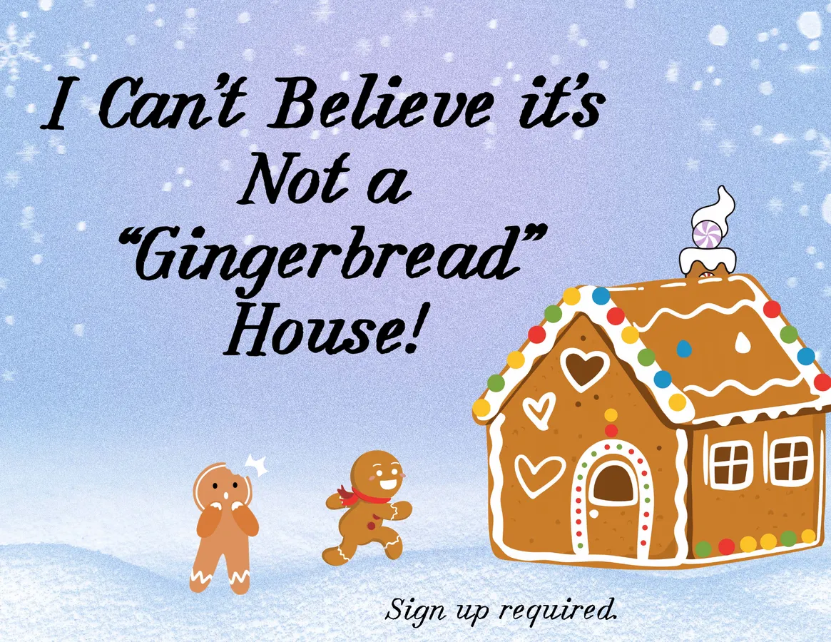 I Can't Believe It's Not a Gingerbread House at Kirkwood Public Library — official source image