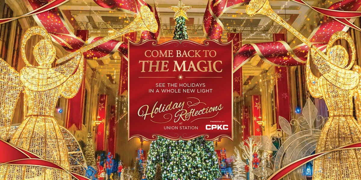Holiday Reflections Walk-Thru Village at Union Station — official source image