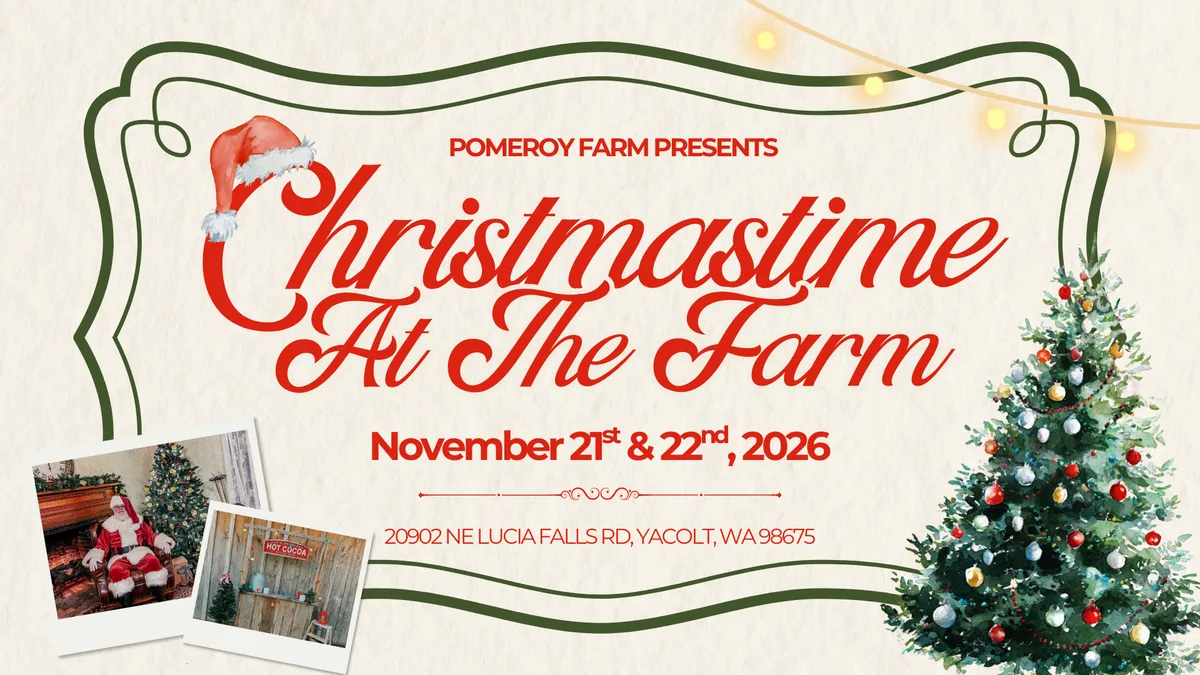 Christmastime at the Farm — Pomeroy Living History Farm — official source image