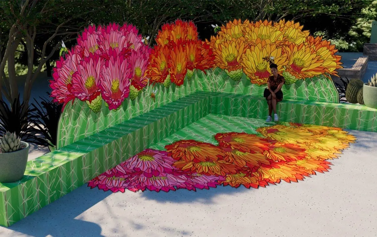 Super Bloom immersive garden art — program image