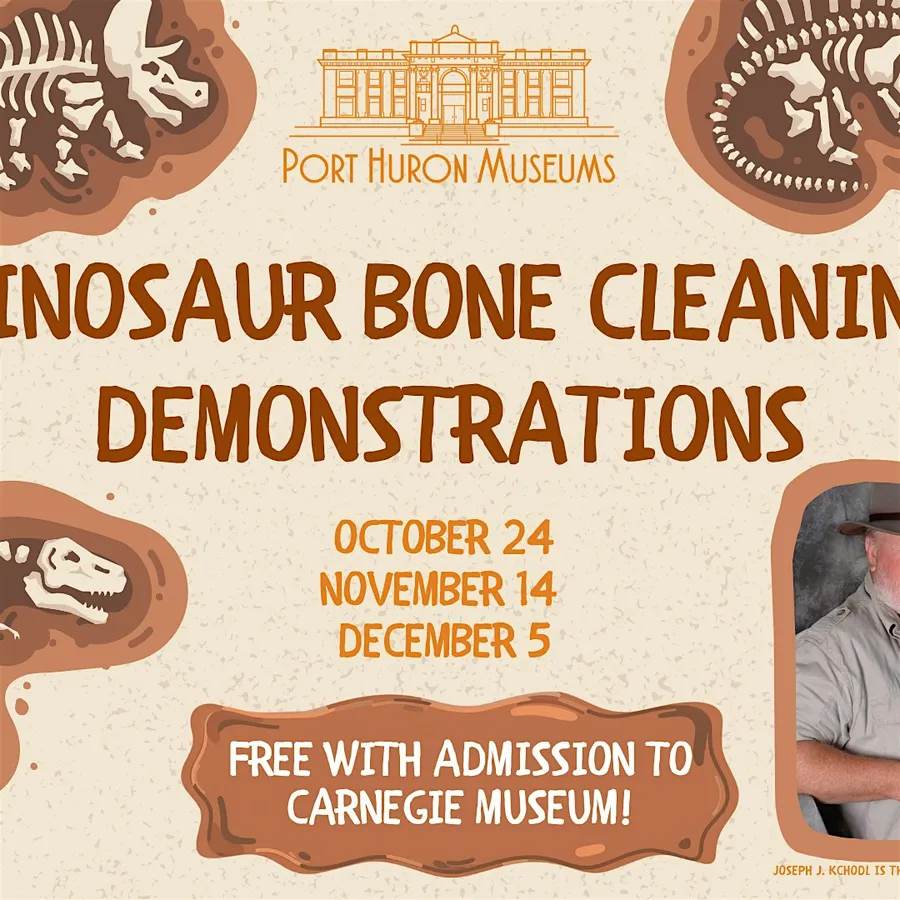 Dinosaur Bone Cleaning Demonstrations with PaleoJoe — venue image