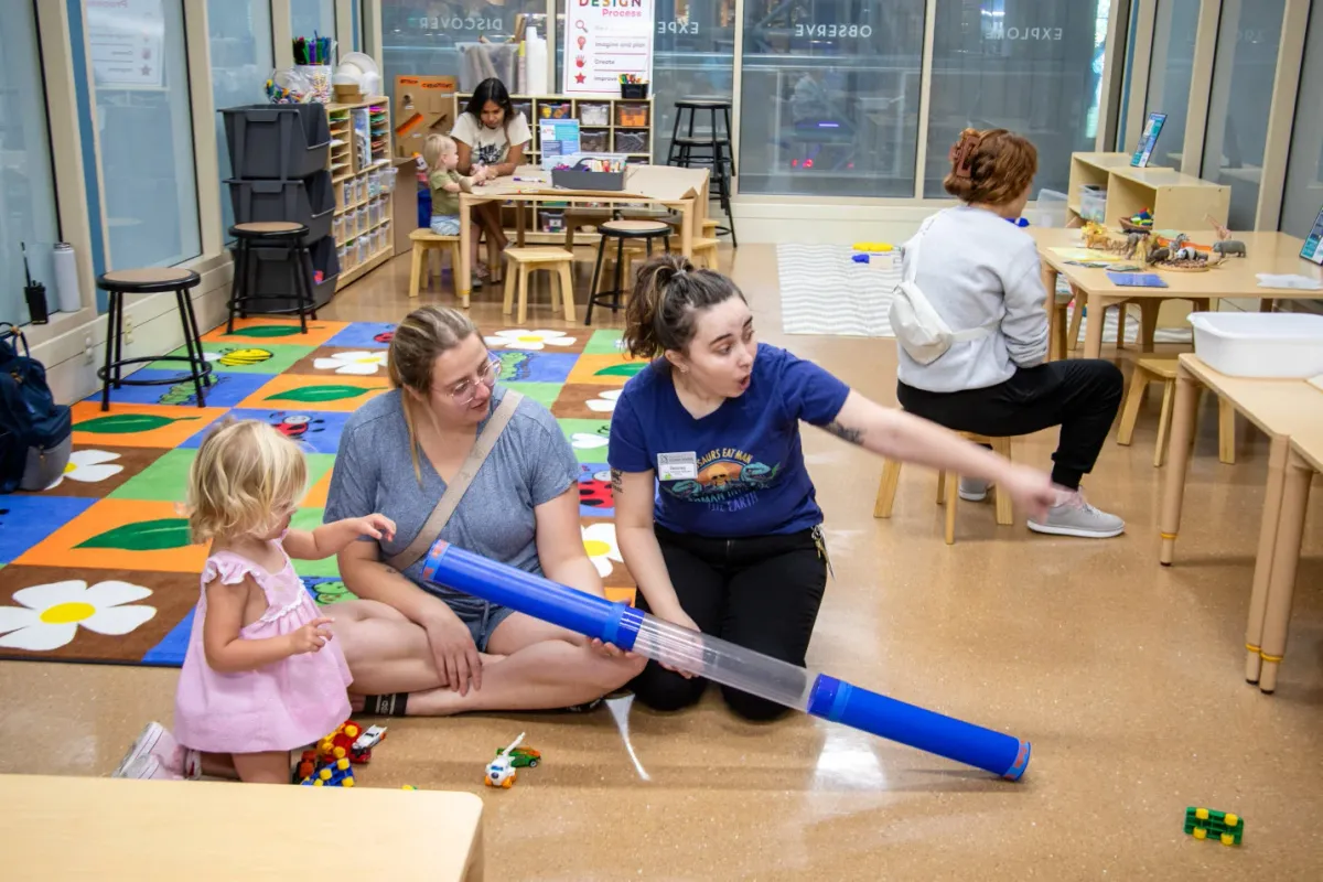 Preschool Science Series (Learning Lab drop-in, 18 months–5 years) — program image