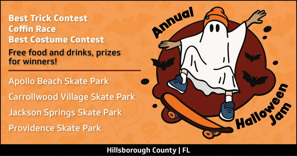 Halloween Skate Jam at Carrollwood Village Skate Park — venue image
