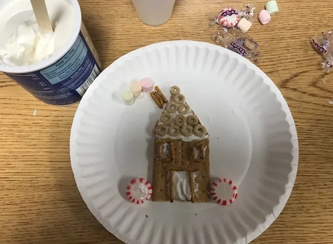 Rockin' Kids Club: 2D Gingerbread House Art — official source image