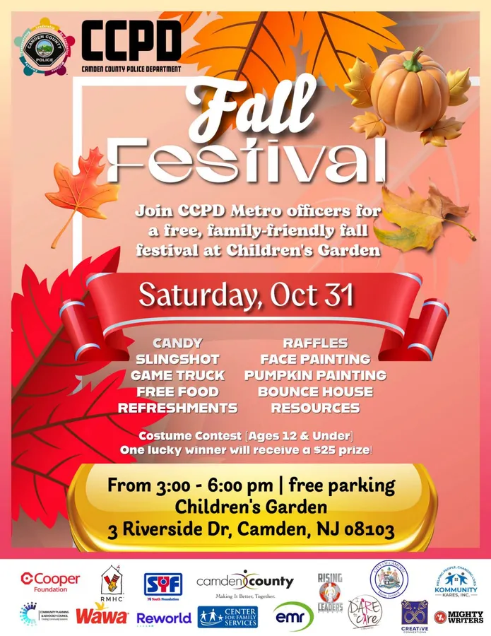 CCPD Fall Festival — Children's Garden, Camden — official source image