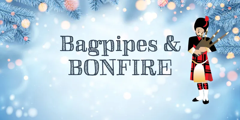 Bagpipes & Bonfire at Winter Wonder Lights — official source image