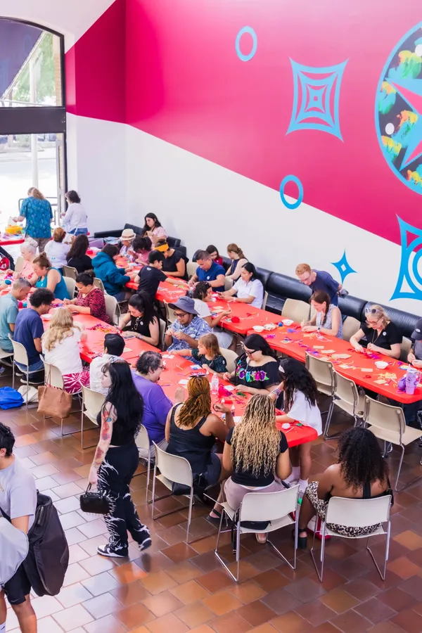 First Tuesday Family Artmaking at SAMA — official source image