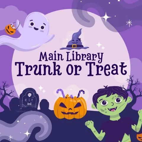 Trunk-or-Treat Halloween Family Party (Main Library) — official source image