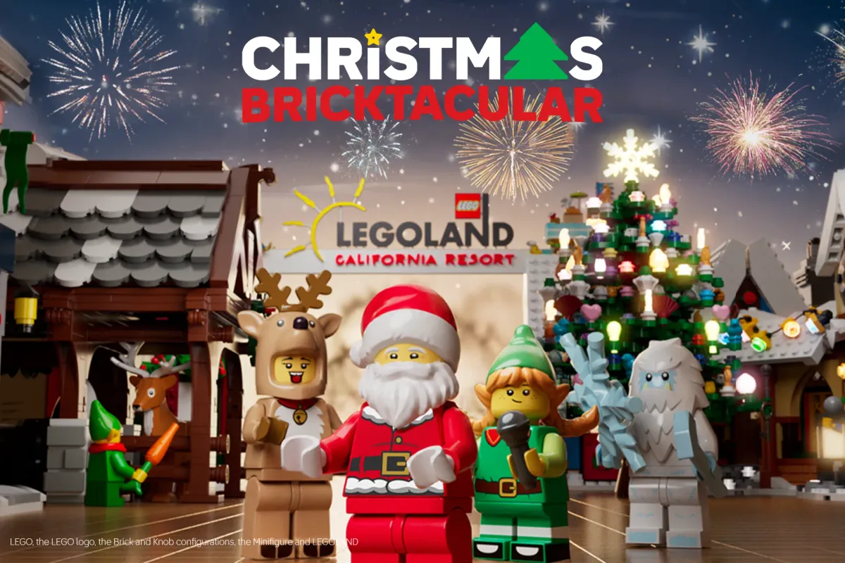 Christmas Bricktacular at LEGOLAND California — official source image