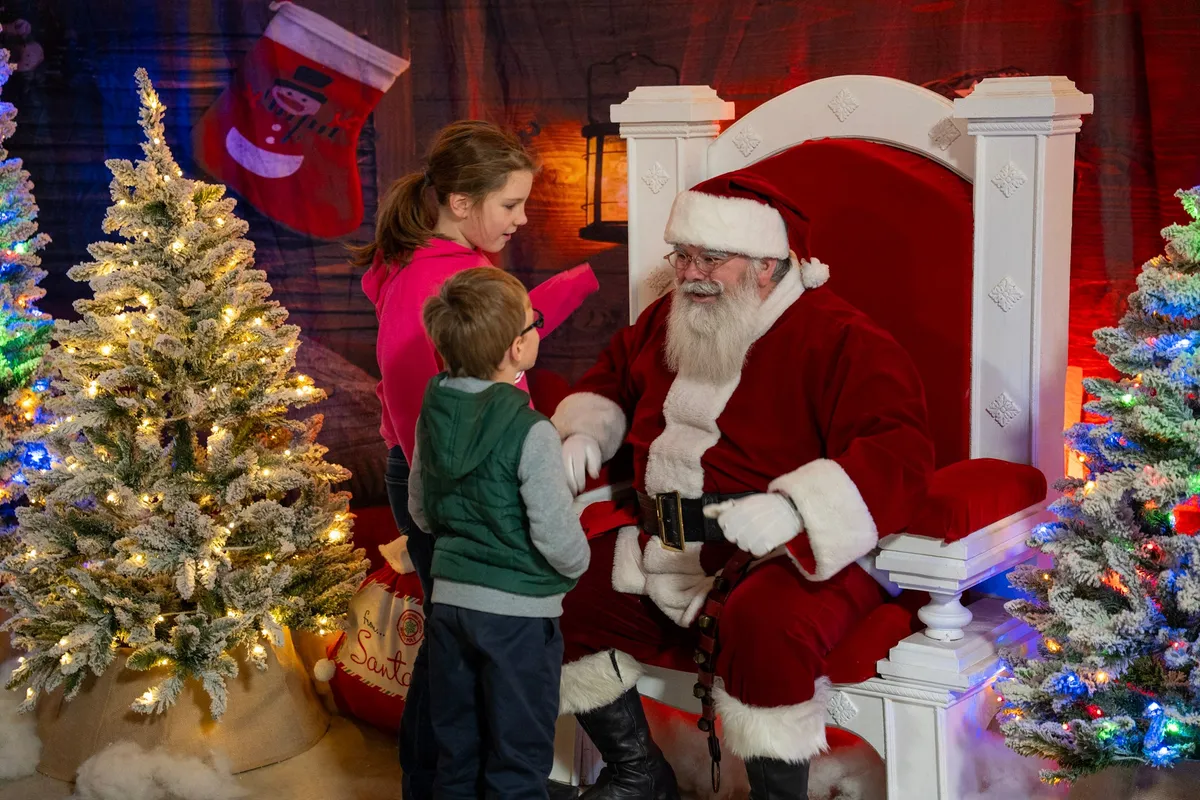 Santa Saturdays at Holiday Night Lights — official source image