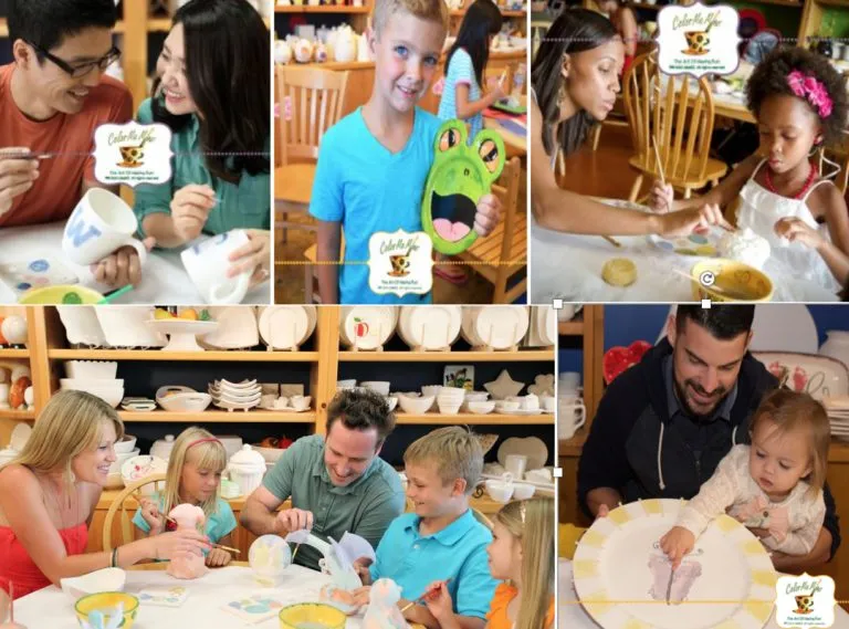 Color Me Mine Wayne Family Pottery Painting — program image