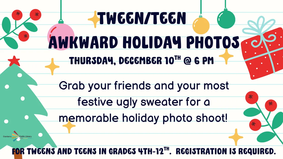 Tween/Teen Awkward Christmas Photos — official source image