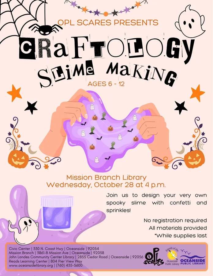 OPL Scares: Craftology - Slime Making — official source image