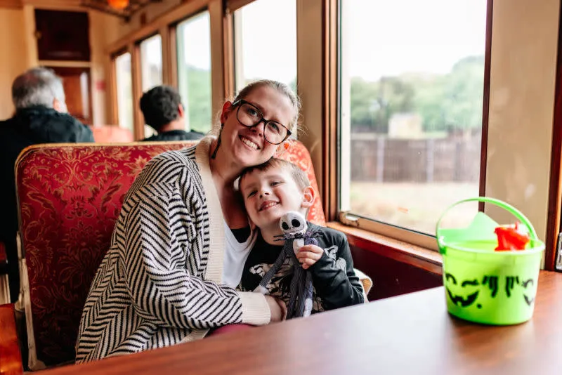 Trick 'R Treat Trains at Grapevine Vintage Railroad — official source image