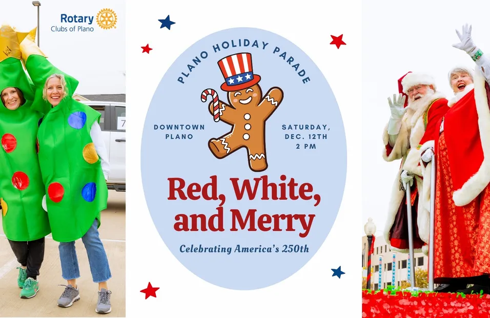 Red, White and Merry Plano Holiday Parade 2026 — official source image