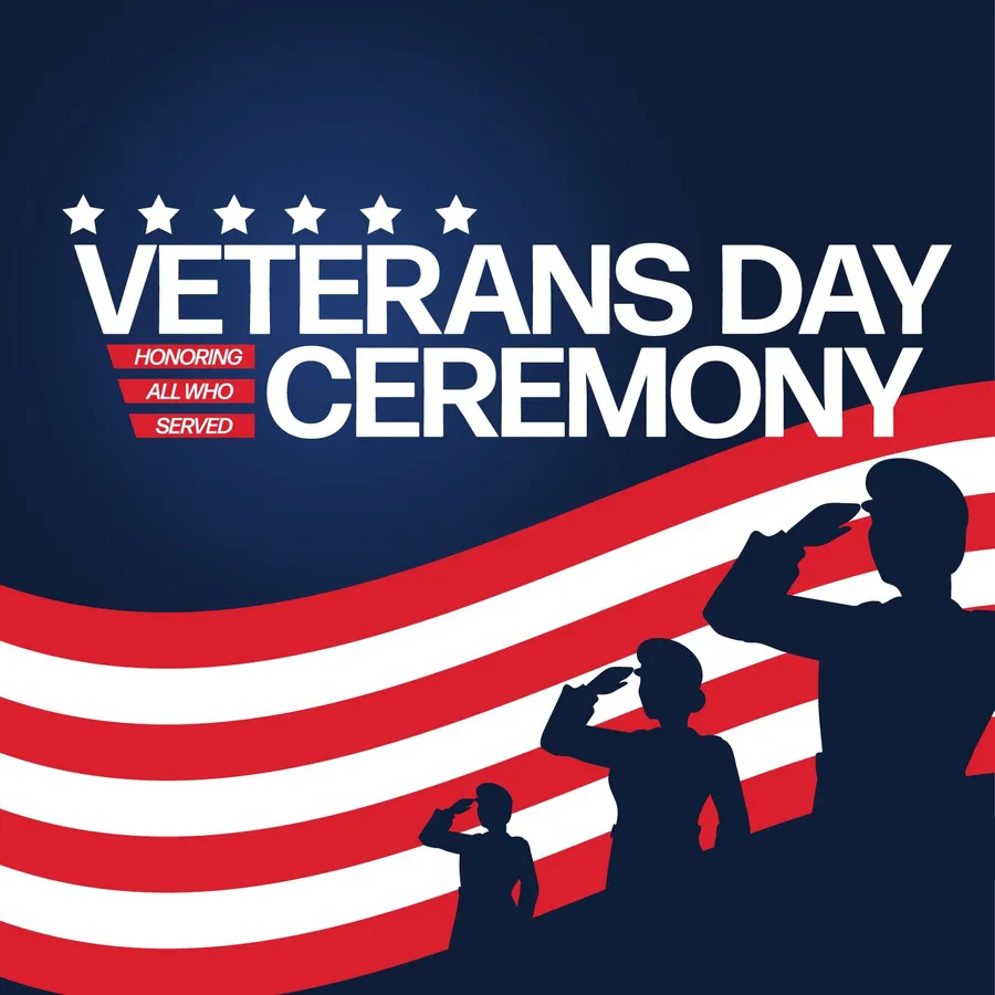 Westminster Veterans Day Ceremony at the Armed Forces Tribute Garden — official source image