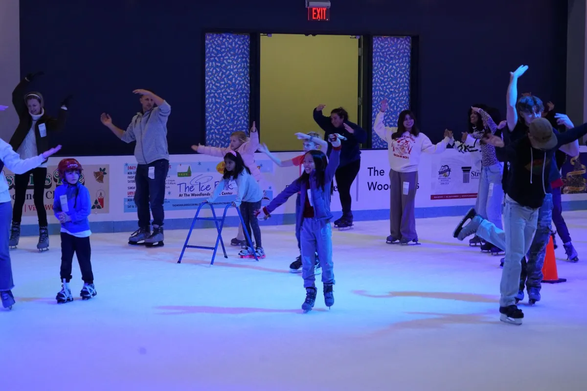 Season Opening Event & Ribbon Cutting at The Ice Rink — The Woodlands — official source image