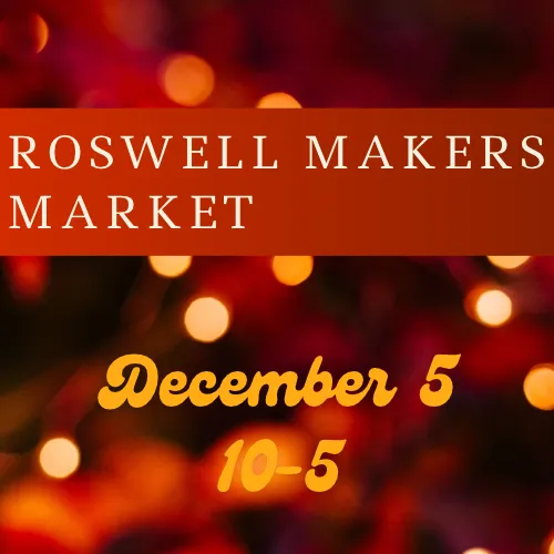 Roswell Makers Market 2026 — official source image
