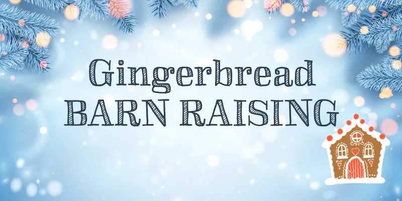Gingerbread Barn Raising at Winter Wonder Lights — official source image