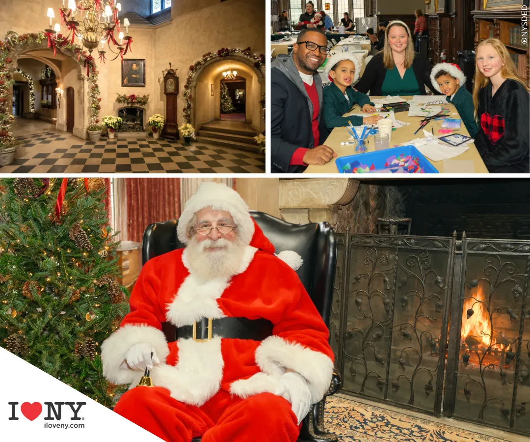 Home for the Holidays Family Festival with Santa — Planting Fields — official source image