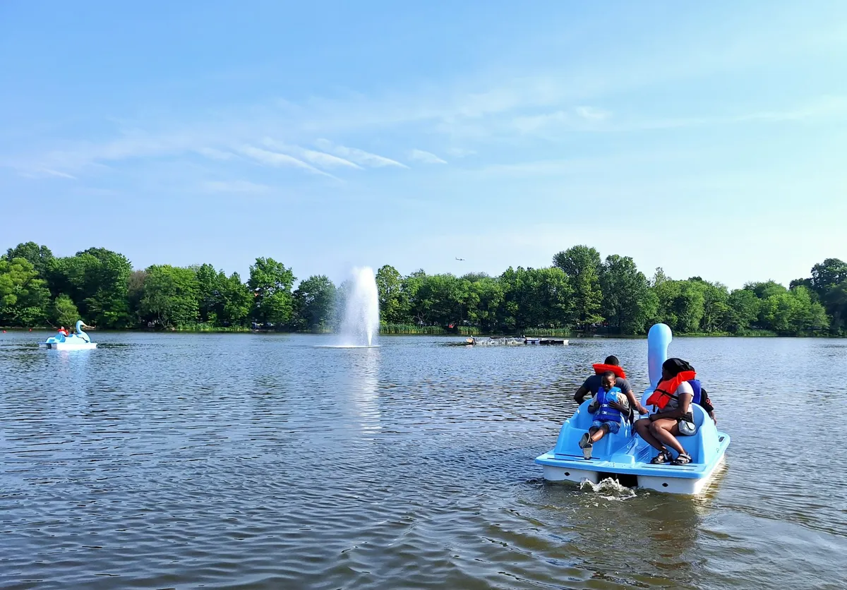Community Paddle Boating at FDR Park — fall sessions — official source image