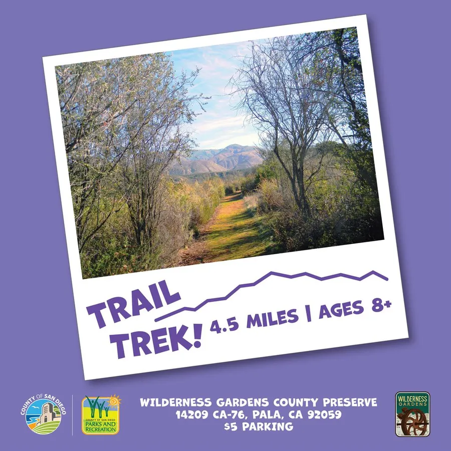 Trail Trek at Wilderness Gardens Preserve — official source image