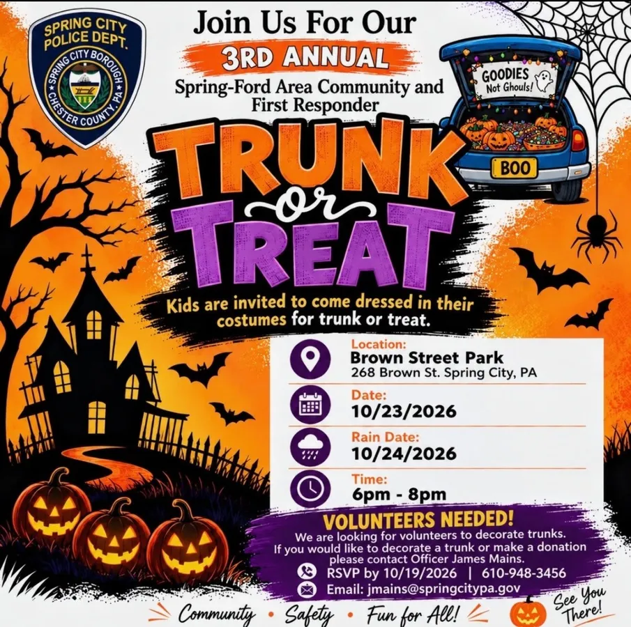 Trunk or Treat — Spring City — official source image