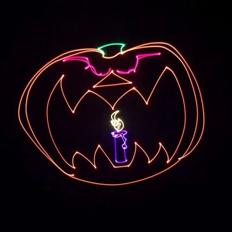 Laser Evening — Halloween music lineup — official source image
