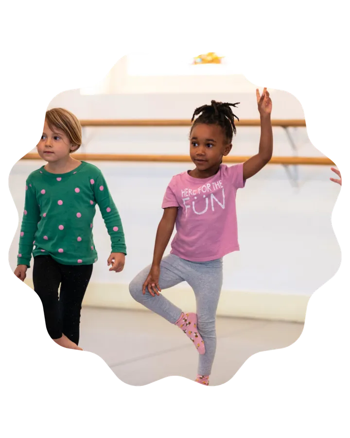 Creative Movement (ages 3–7), Spring 2027 semester – Shawl-Anderson Dance Center — program image