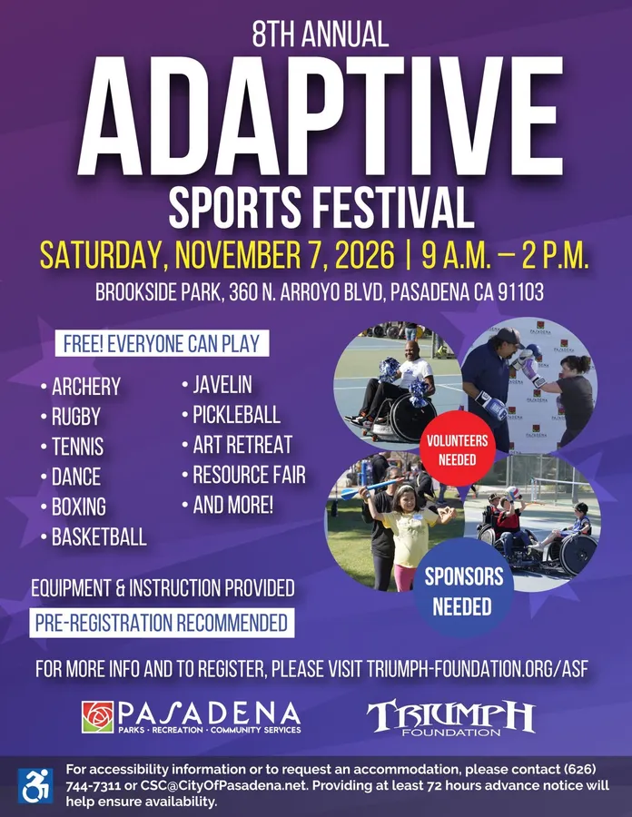 Pasadena Adaptive Sports Festival — official source image