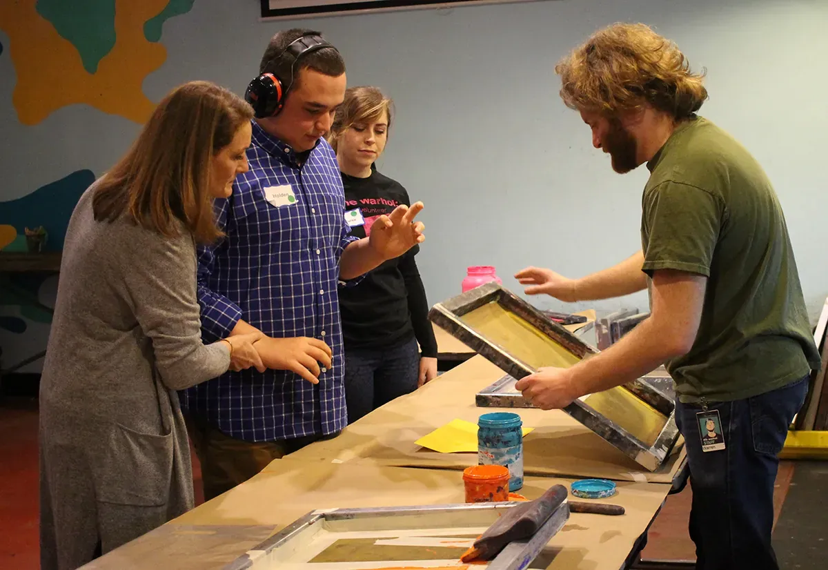 Warhol Youth Open Studio (middle and high school) — program image