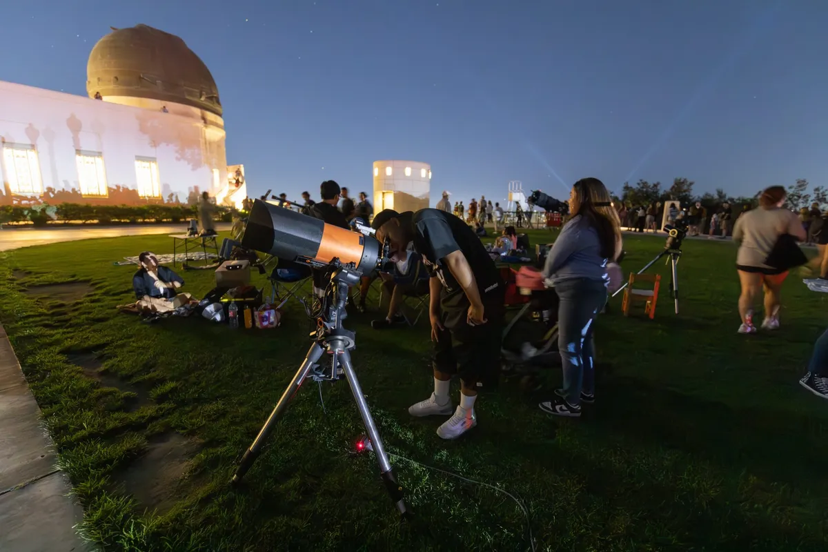 Public Star Party at Griffith Observatory — official source image