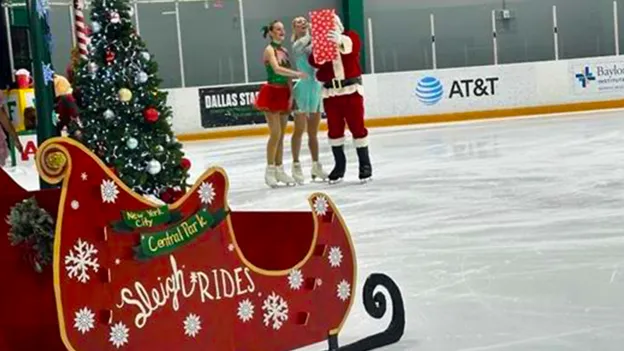 Holiday Skating Show at Comerica Center Winter Wonderland — official source image