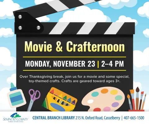 Toy Story 5 Movie & Crafternoon - Central — official source image
