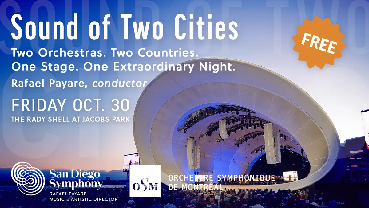 Sound of Two Cities: A Free Community Concert at The Rady Shell — official source image