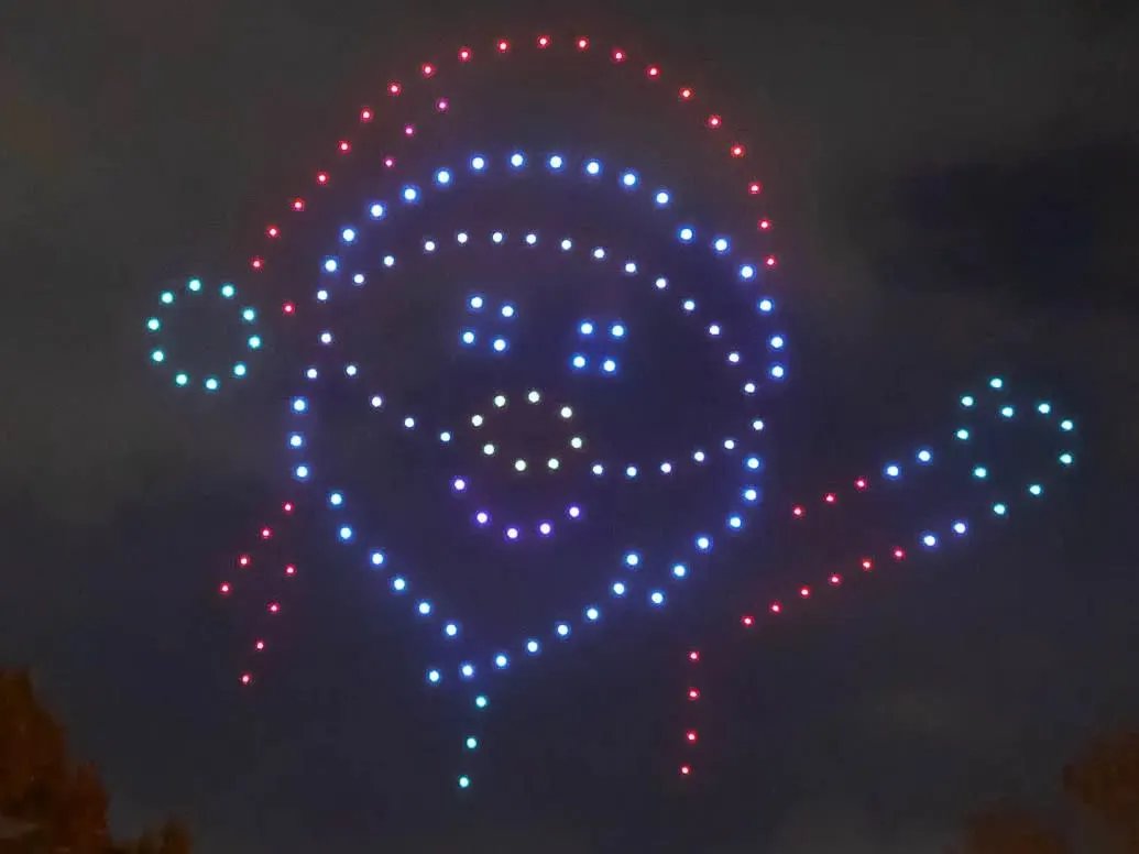 Merry & Bright Drone Show — Grapevine — official source image