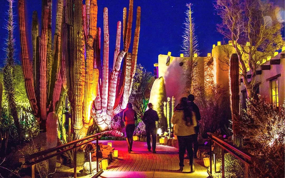 Las Noches de las Luminarias holiday lights — official source image