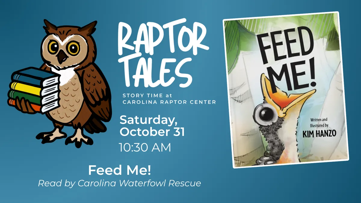 Raptor Tales Storytime: Feed Me! — official source image