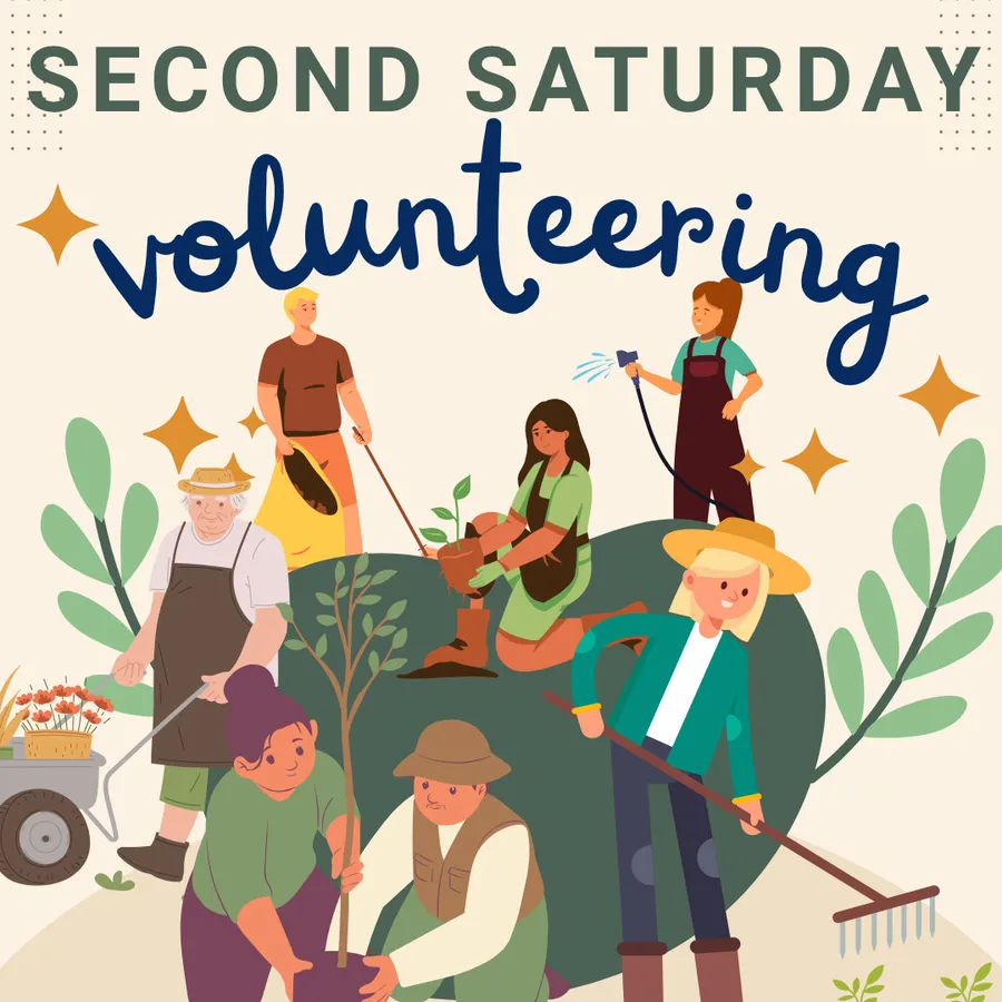 Second Saturday family volunteering — November 2026 — official source image