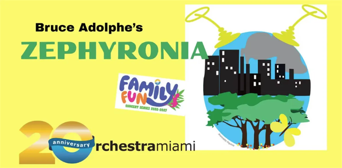 Zephyronia — Orchestra Miami family concert with instrument petting zoo — official source image