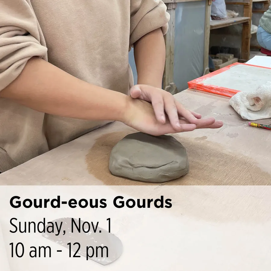 Gourd-eous Gourds family clay workshop (ART@HAND) — official source image