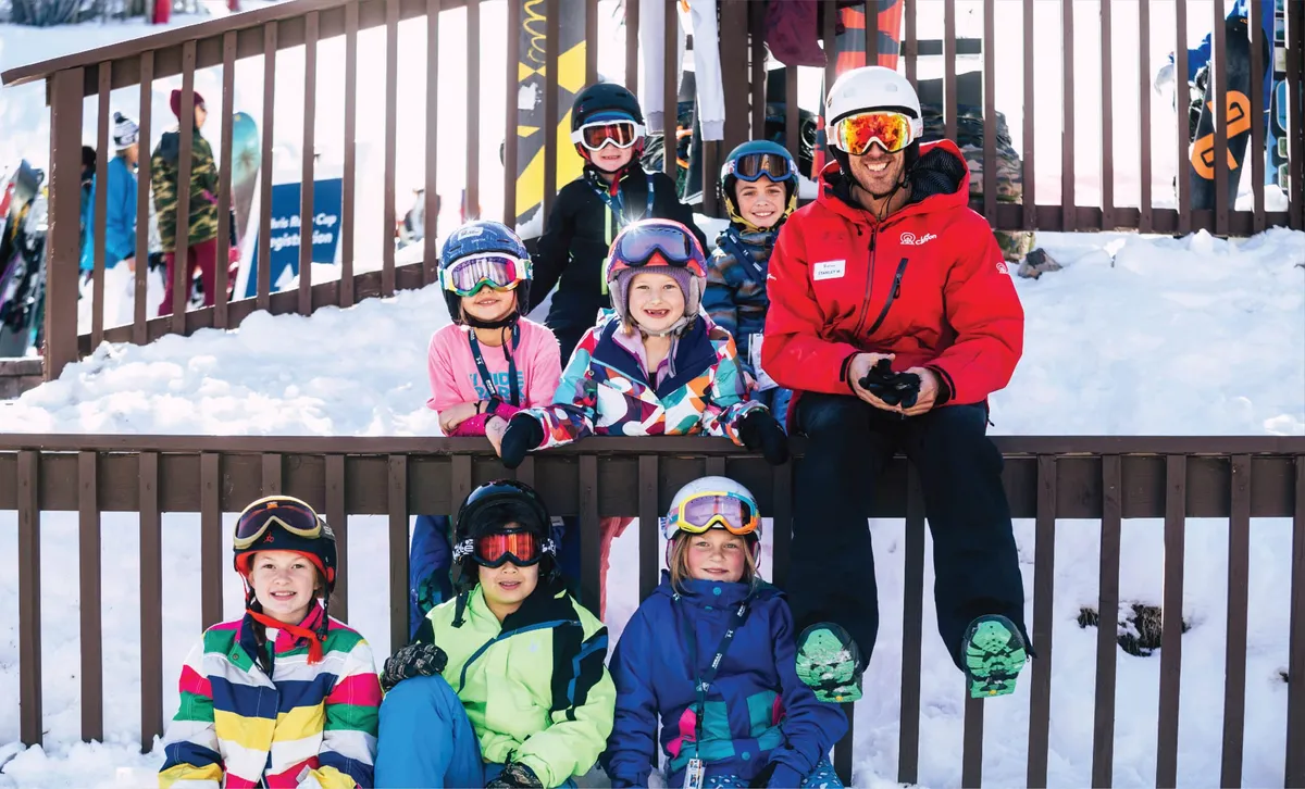 Snow Kids ski & snowboard lessons at Lee Canyon — program image